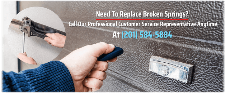 Broken Garage Door Spring Repair Jersey City (201) 584-5884